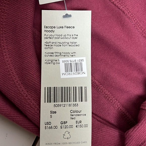 Sweaty Betty Hoodie NWT - Picture 8 of 12